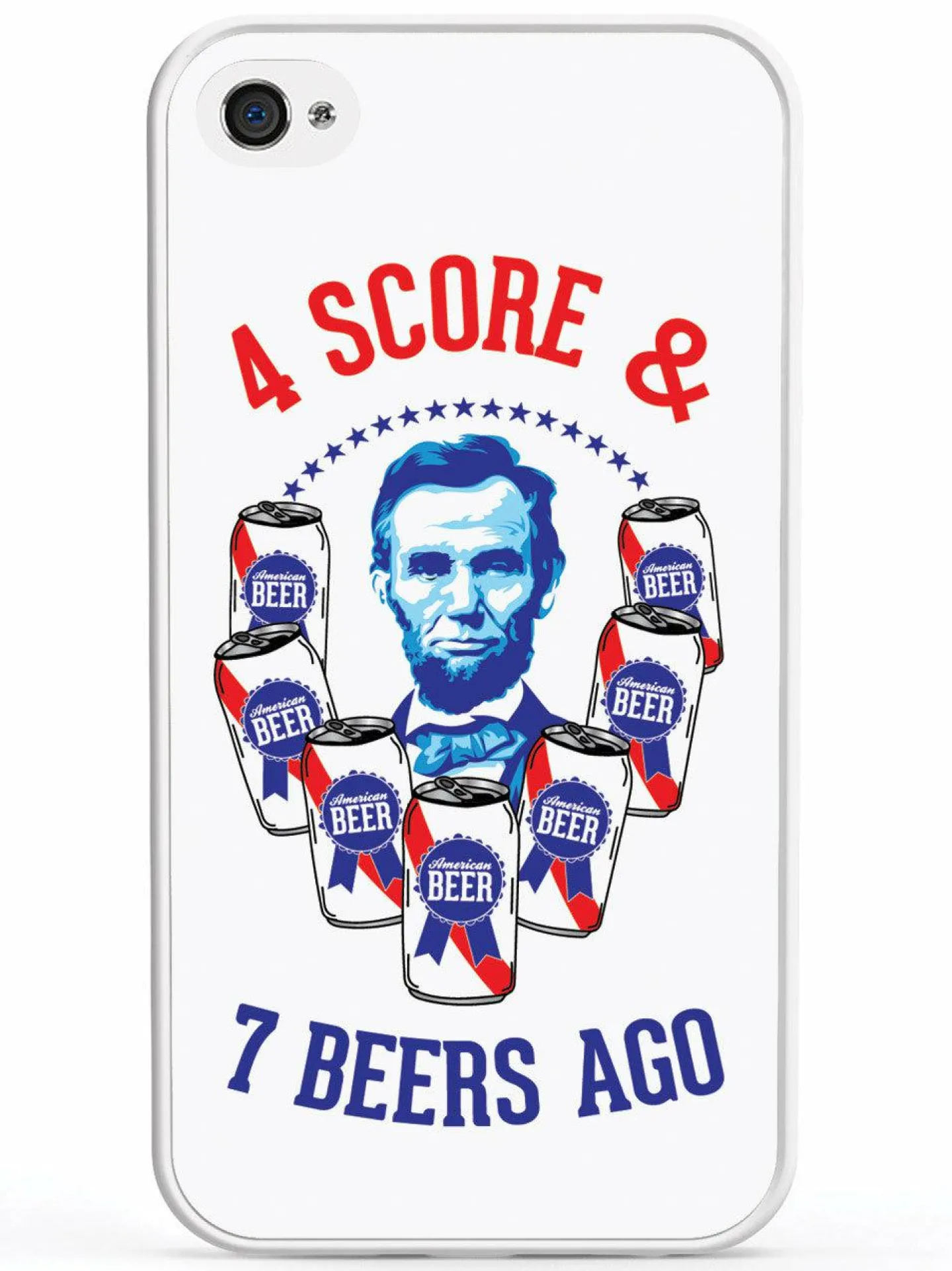 We The People Holsters Four Score & 7 Beers Ago - Patriotic Case Sale