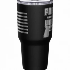 We The People Holsters Freedom Is A Warm Gun Stainless Steel Tumbler Sale