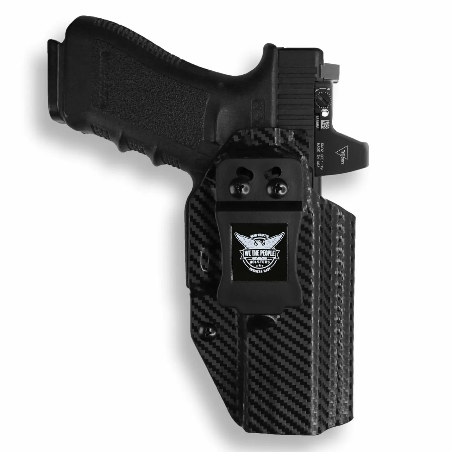 We The People Holsters Glock 22 Gen 1-4 MOS Red Dot Optic Cut IWB Holster Clearance