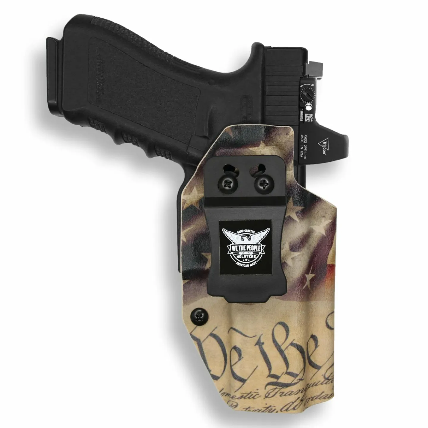 We The People Holsters Glock 22 Gen 1-4 MOS Red Dot Optic Cut IWB Holster Clearance