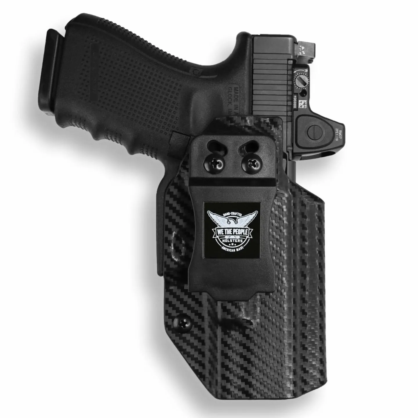 We The People Holsters Glock 22 Gen 1-4 MOS with Olight Baldr RL Mini Red Dot Optic Cut IWB Holster Sale