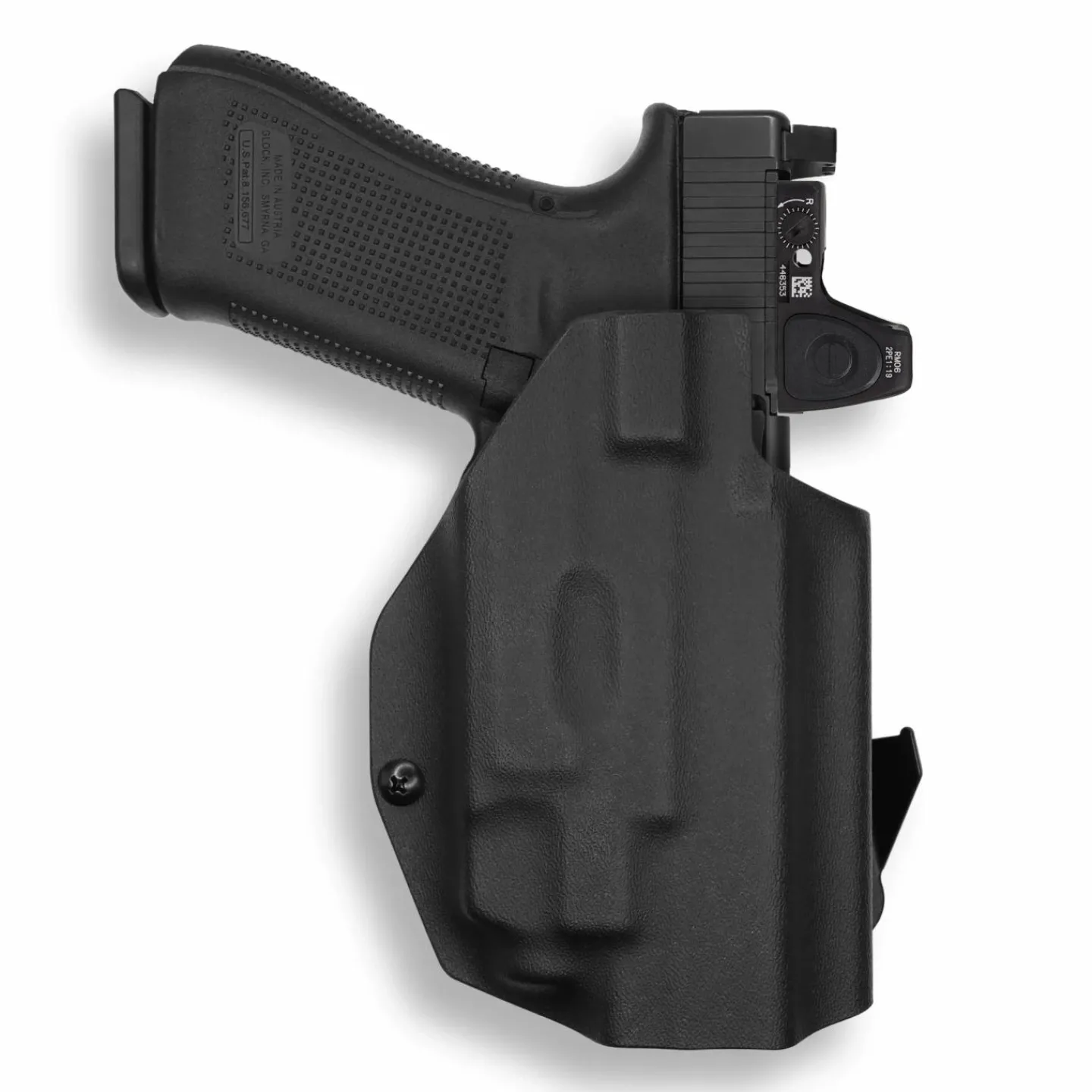 We The People Holsters Glock 22 Gen 1-4 MOS with Streamlight TLR-7/7A/7X Light Red Dot Optic Cut OWB Holster Best