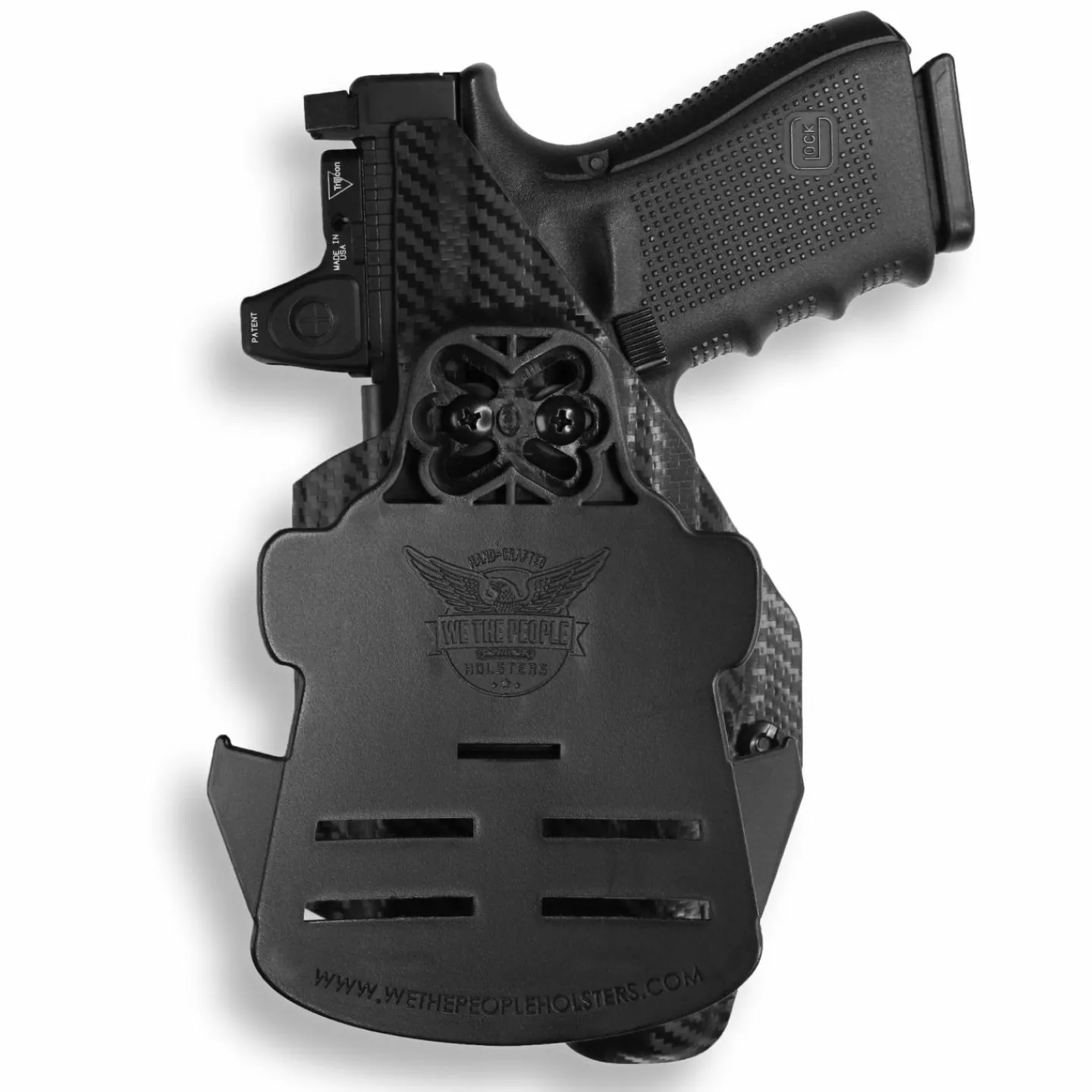 We The People Holsters Glock 23 Gen 1-4 MOS with Streamlight TLR-1/1S/HL Light Red Dot Optic Cut OWB Holster Discount