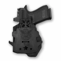 We The People Holsters Glock 23 Gen 1-4 MOS with Streamlight TLR-3 Light Red Dot Optic Cut OWB Holster Clearance