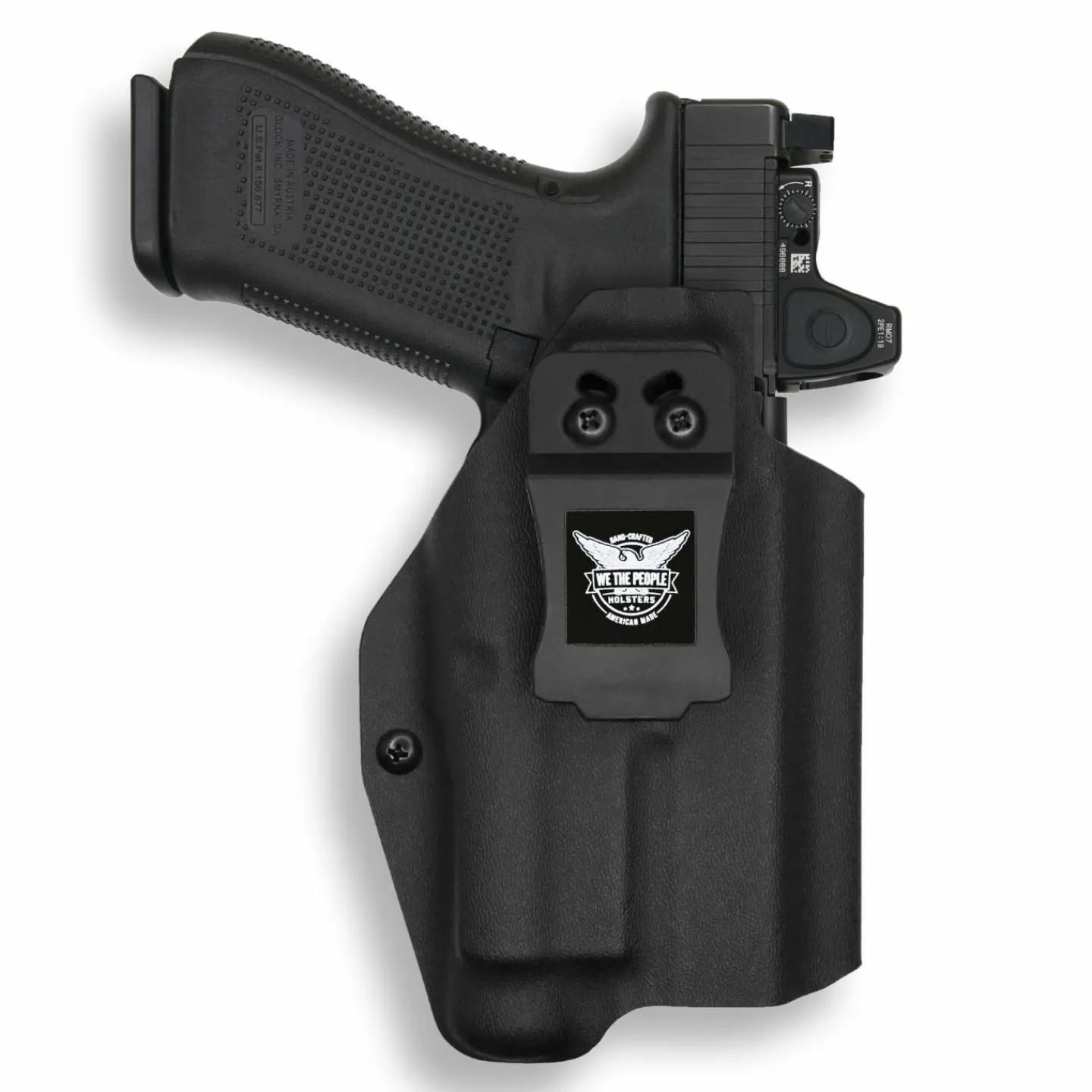We The People Holsters Glock 22 Gen 5 MOS with Streamlight TLR-1/1S/HL Light Red Dot Optic Cut IWB Holster Hot