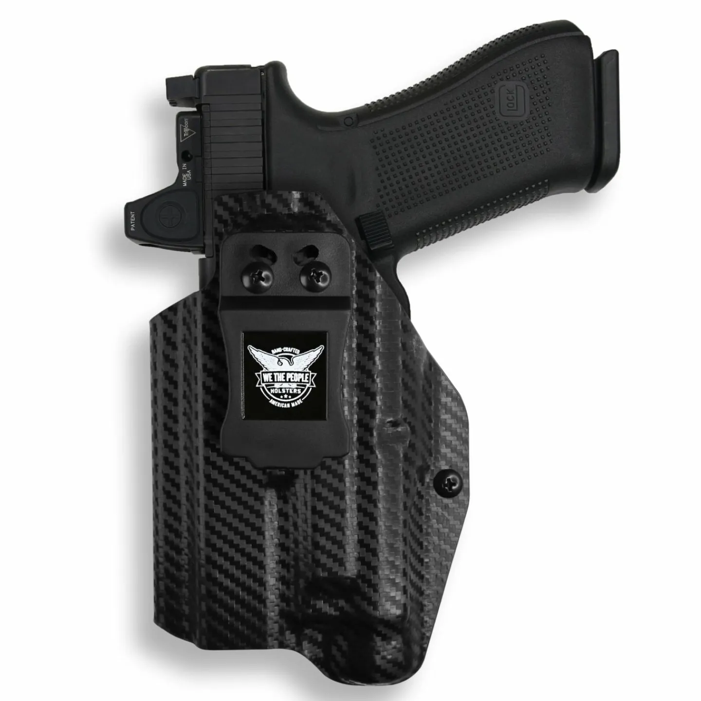 We The People Holsters Glock 22 Gen 5 MOS with Streamlight TLR-1/1S/HL Light Red Dot Optic Cut IWB Holster Hot
