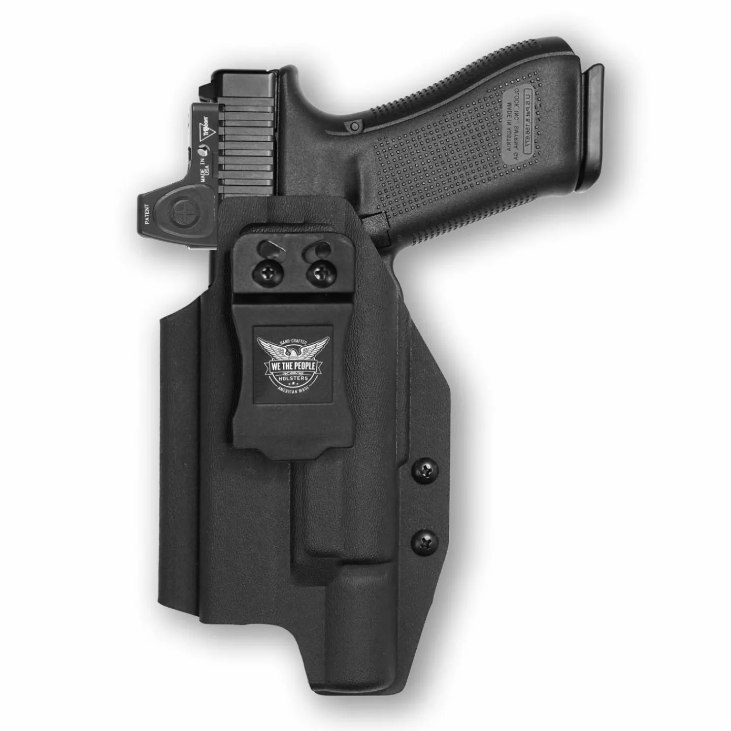 We The People Holsters Glock 22 Gen 5 MOS with Surefire X300U-A Light Red Dot Optic Cut IWB Holster Clearance