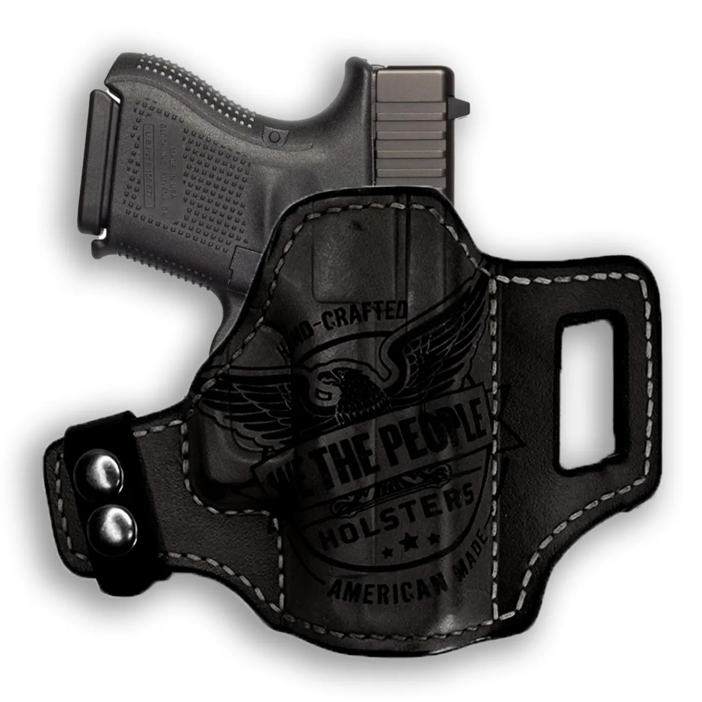 We The People Holsters Glock 28 Independence Leather OWB Holster New