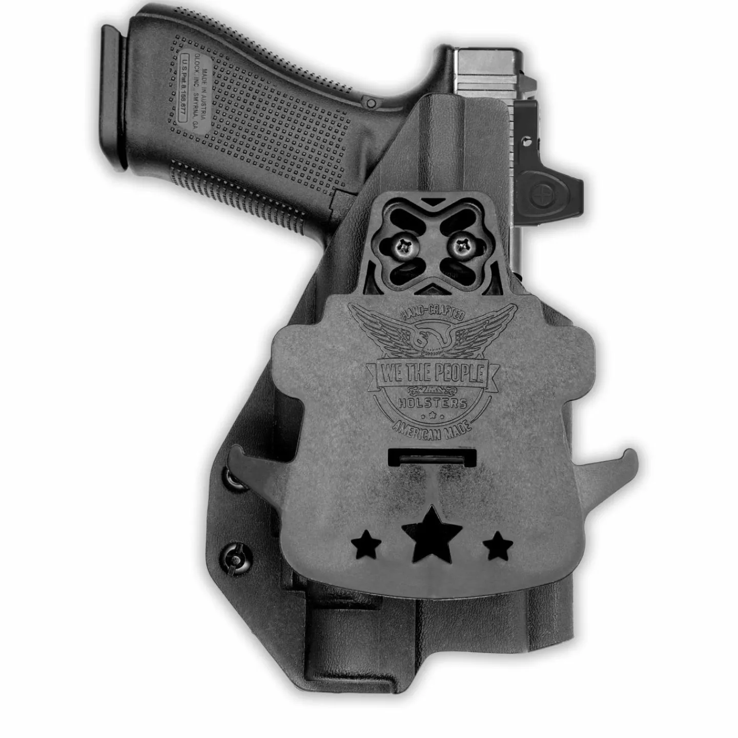 We The People Holsters Glock 17 MOS with Olight Baldr Pro Red Dot Optic Cut OWB Holster Clearance