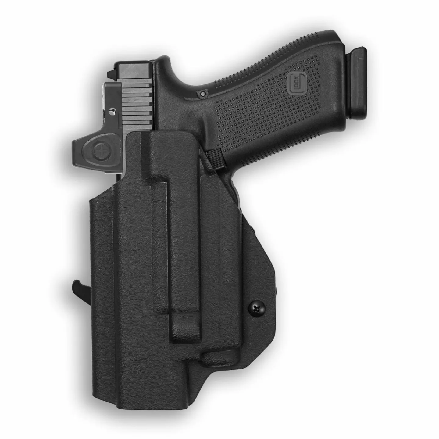 We The People Holsters Glock 31 MOS with Olight Baldr S Light Red Dot Optic Cut OWB Holster Best