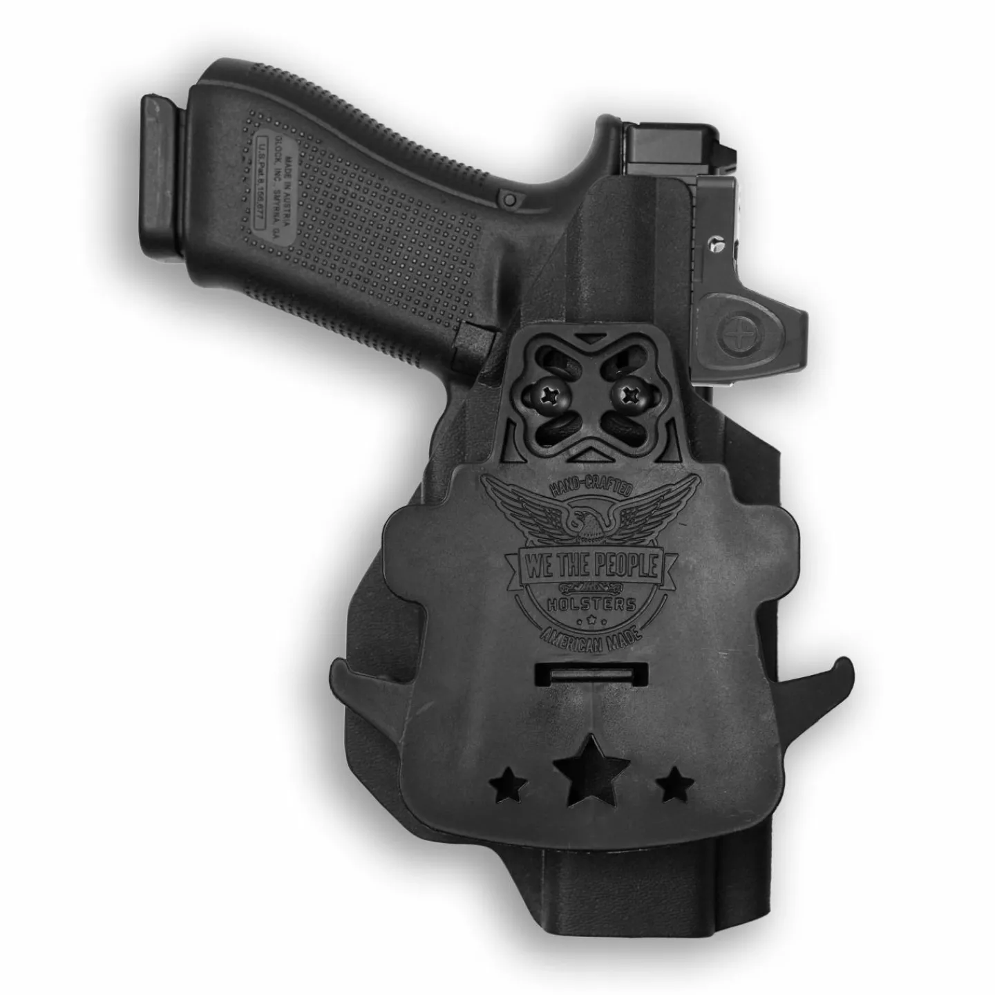 We The People Holsters Glock 17 MOS with Olight Baldr S Light Red Dot Optic Cut OWB Holster Discount