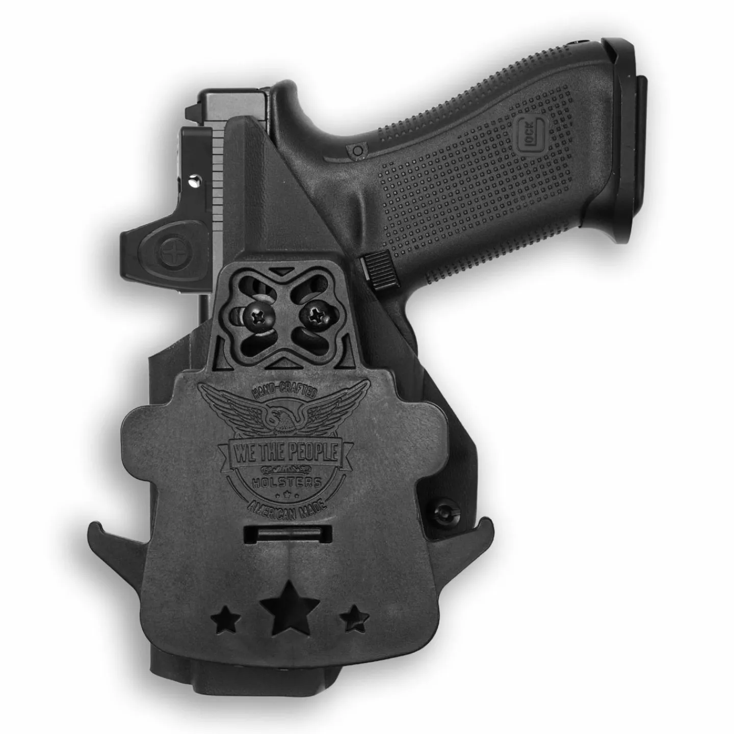We The People Holsters Glock 49 MOS with Olight PL-Mini 2 Valkyrie Red Dot Optic Cut OWB Holster Clearance