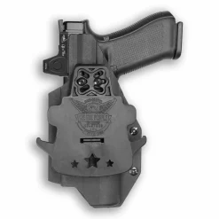 We The People Holsters Glock 17 MOS with Surefire X300U-A Light Red Dot Optic Cut OWB Holster Best