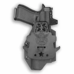 We The People Holsters Glock 45 MOS with Surefire X300U-A Light Red Dot Optic Cut OWB Holster