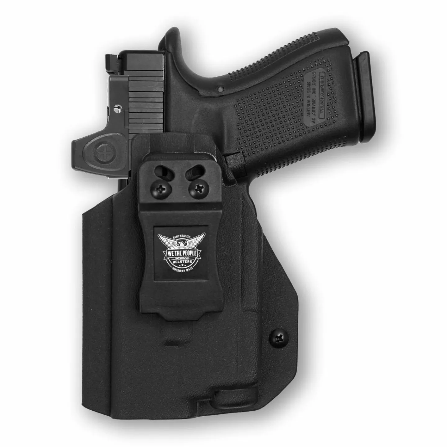 We The People Holsters Glock 44 with Olight Baldr S Light Red Dot Optic Cut IWB Holster Best