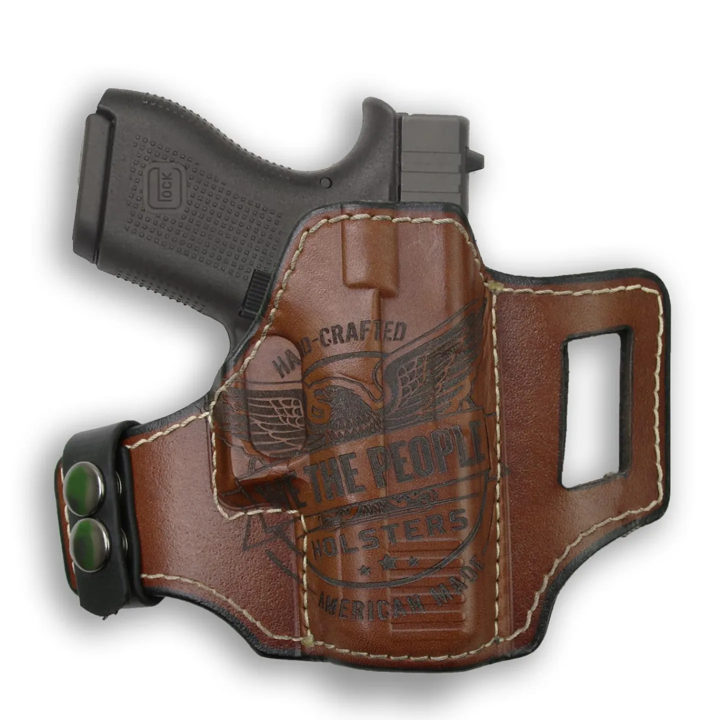 We The People Holsters Glock 43/43X Independence Leather OWB Holster Best