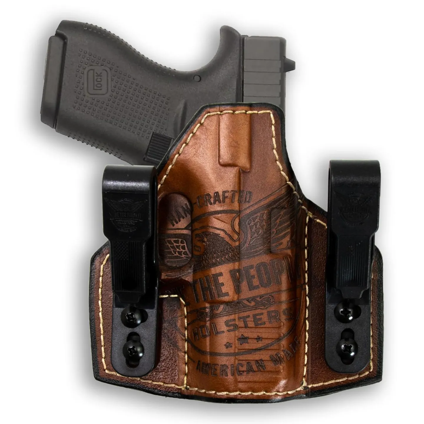 We The People Holsters Glock 43/43X Independence Leather IWB Holster