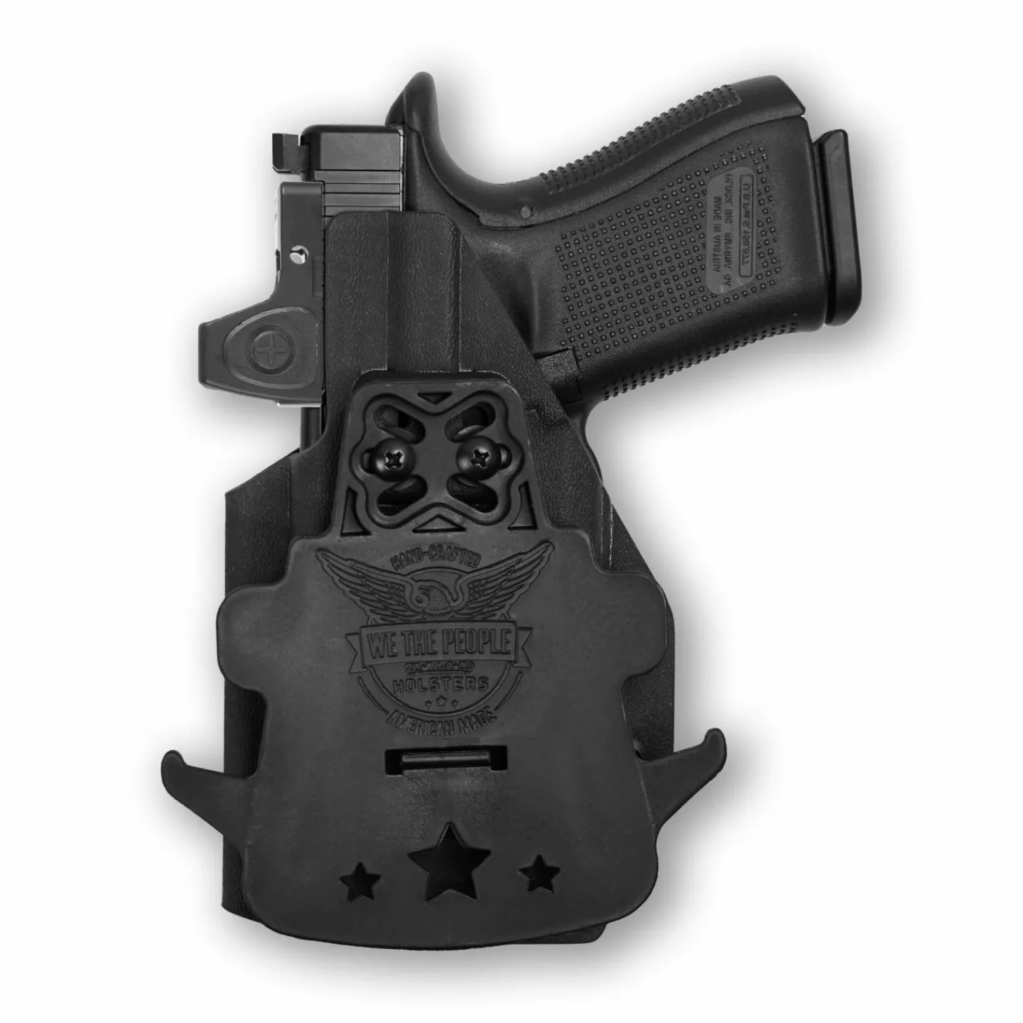 We The People Holsters Glock 19/19X MOS with Inforce WILD1 Light Red Dot Optic Cut OWB Holster Clearance