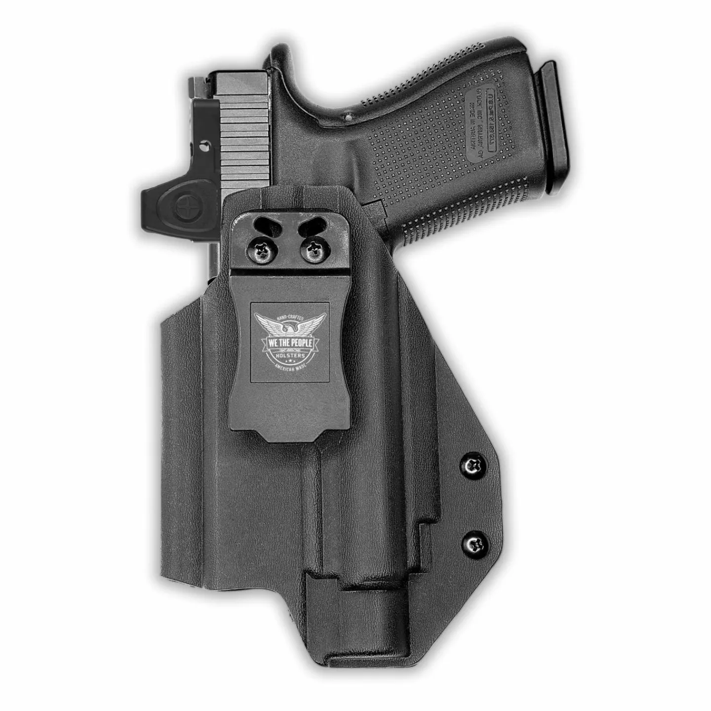 We The People Holsters Glock 19X MOS with Olight Baldr Pro Red Dot Optic Cut IWB Holster Outlet
