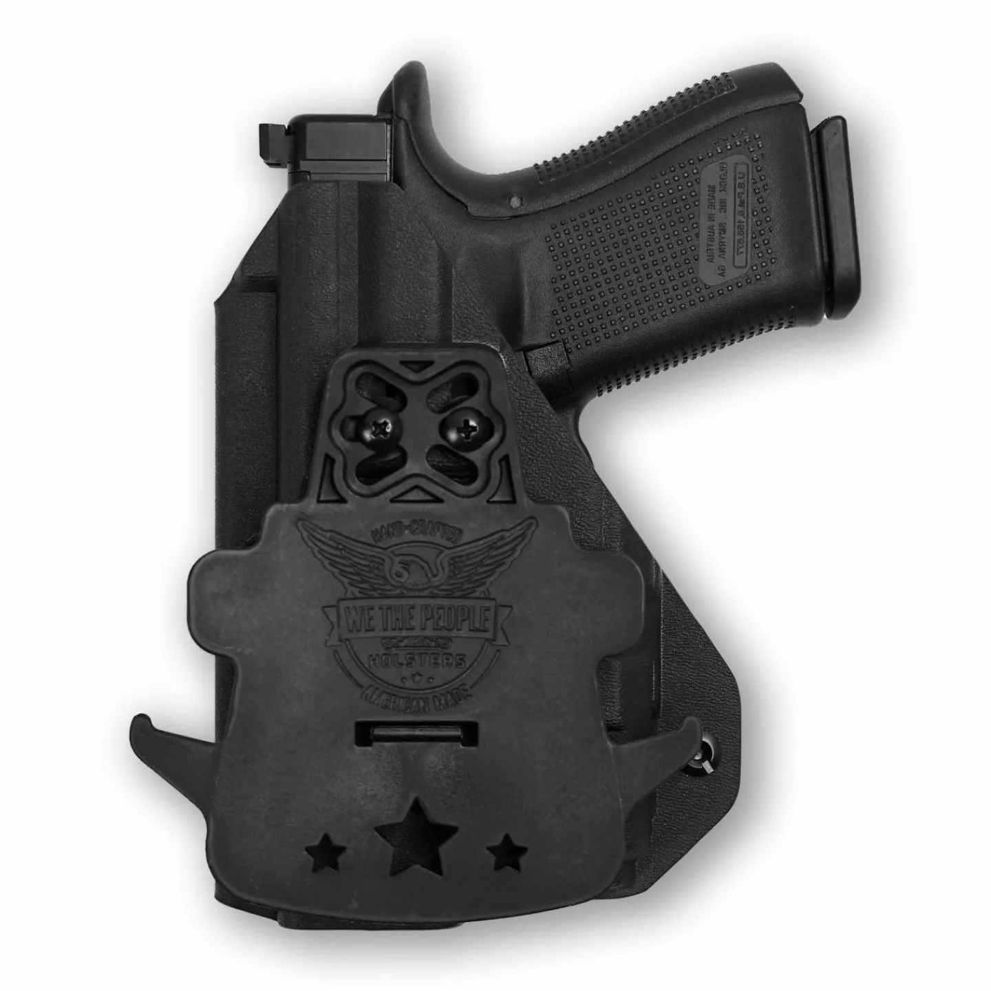 We The People Holsters Glock 19/19X with Solofish SL-1091 Light OWB Holster Best