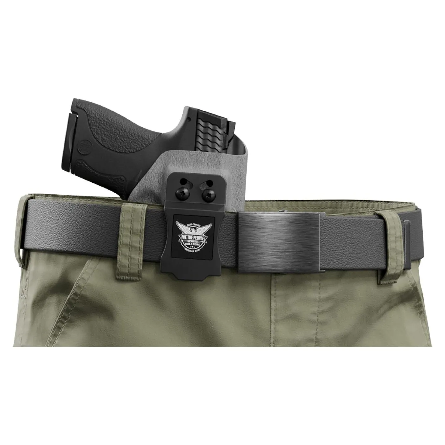 We The People Holsters Gray Custom Printed Holster - IWB Kydex Holster