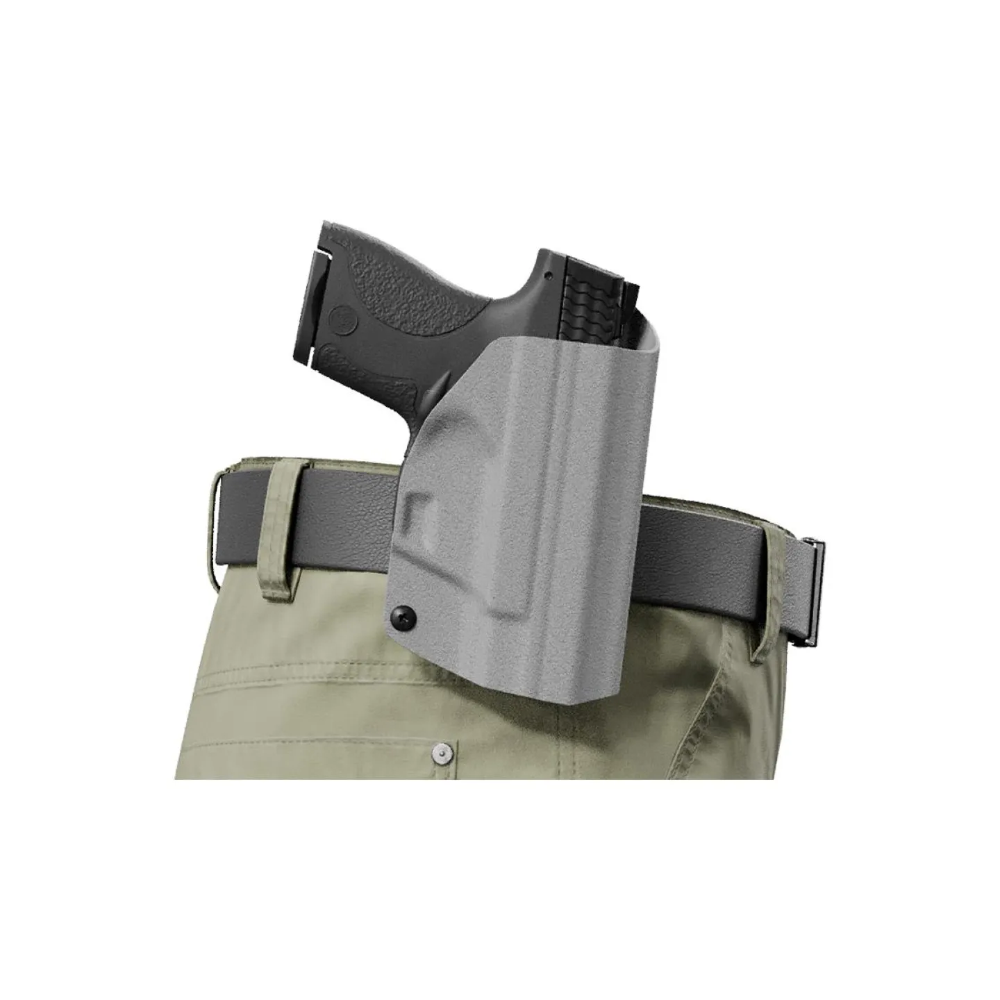 We The People Holsters Gray Custom Printed Holster - OWB Kydex Holster Outlet