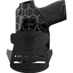 We The People Holsters Gray Honeycomb Custom Printed Holster - OWB Kydex Holster