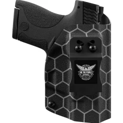 We The People Holsters Gray Honeycomb Custom Printed Holster - IWB Kydex Holster Best