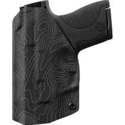 We The People Holsters Gray Topographic Map Custom Printed Holster - IWB Kydex Holster Outlet