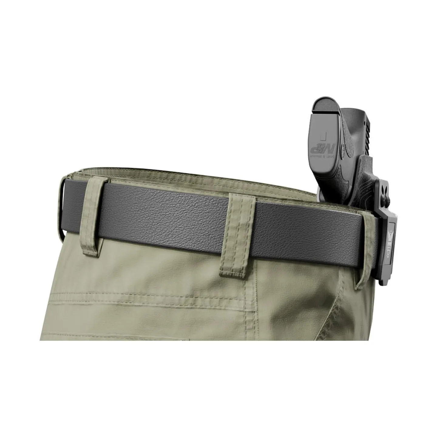 We The People Holsters Gray Topographic Map Custom Printed Holster - IWB Kydex Holster Outlet