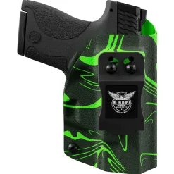 We The People Holsters Green Ink Swirl Custom Printed Holster - IWB Kydex Holster Online