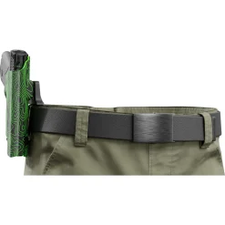 We The People Holsters Green Topographic Map Custom Printed Holster - OWB Kydex Holster Outlet