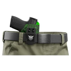 We The People Holsters Green Topographic Map Custom Printed Holster - IWB Kydex Holster