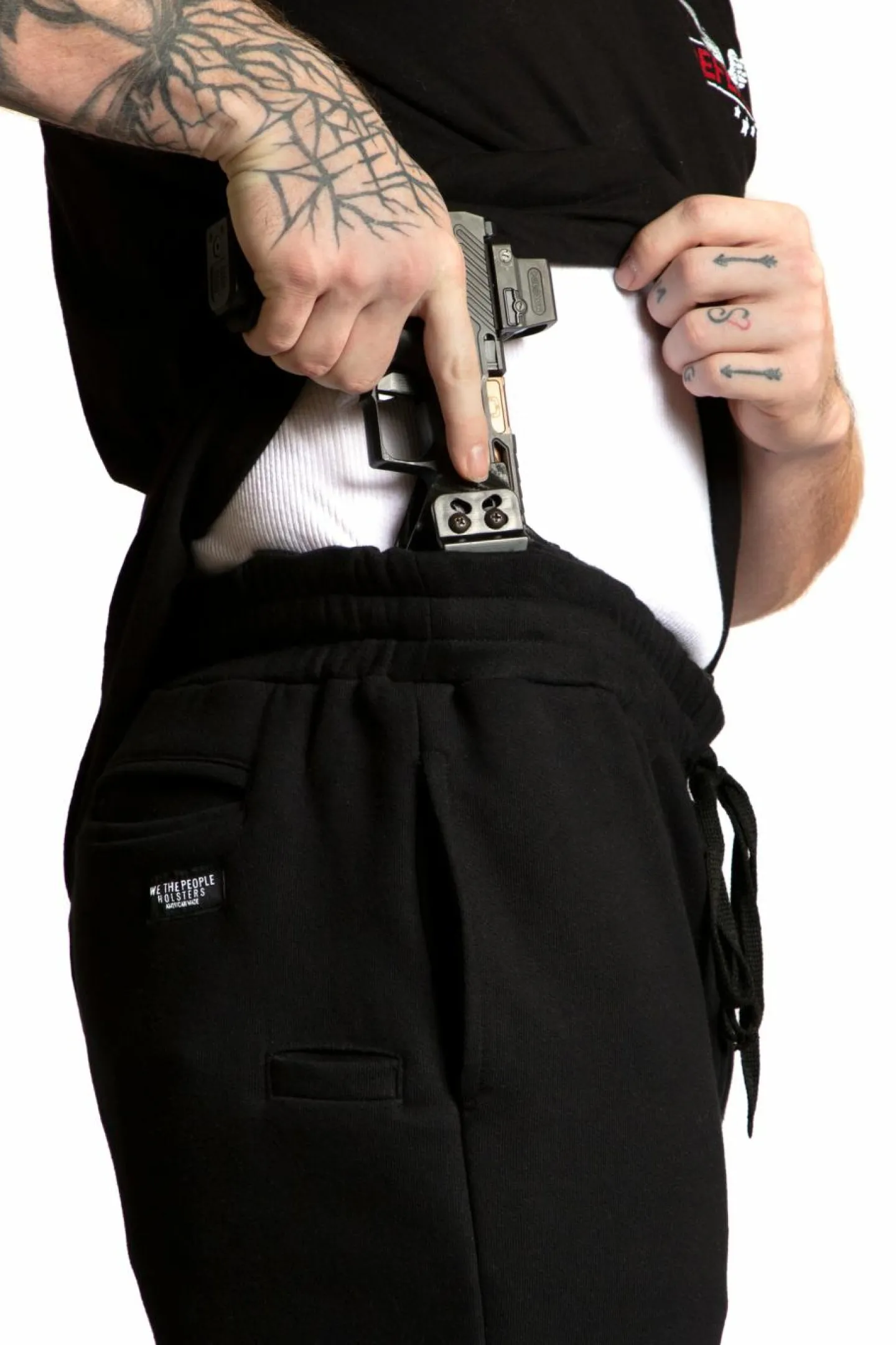 We The People Holsters Guardian Carry Joggers with Slimline Gun Belt Clearance