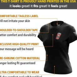 We The People Holsters Gun Lube Women's Short Sleeve Shirt Black Online