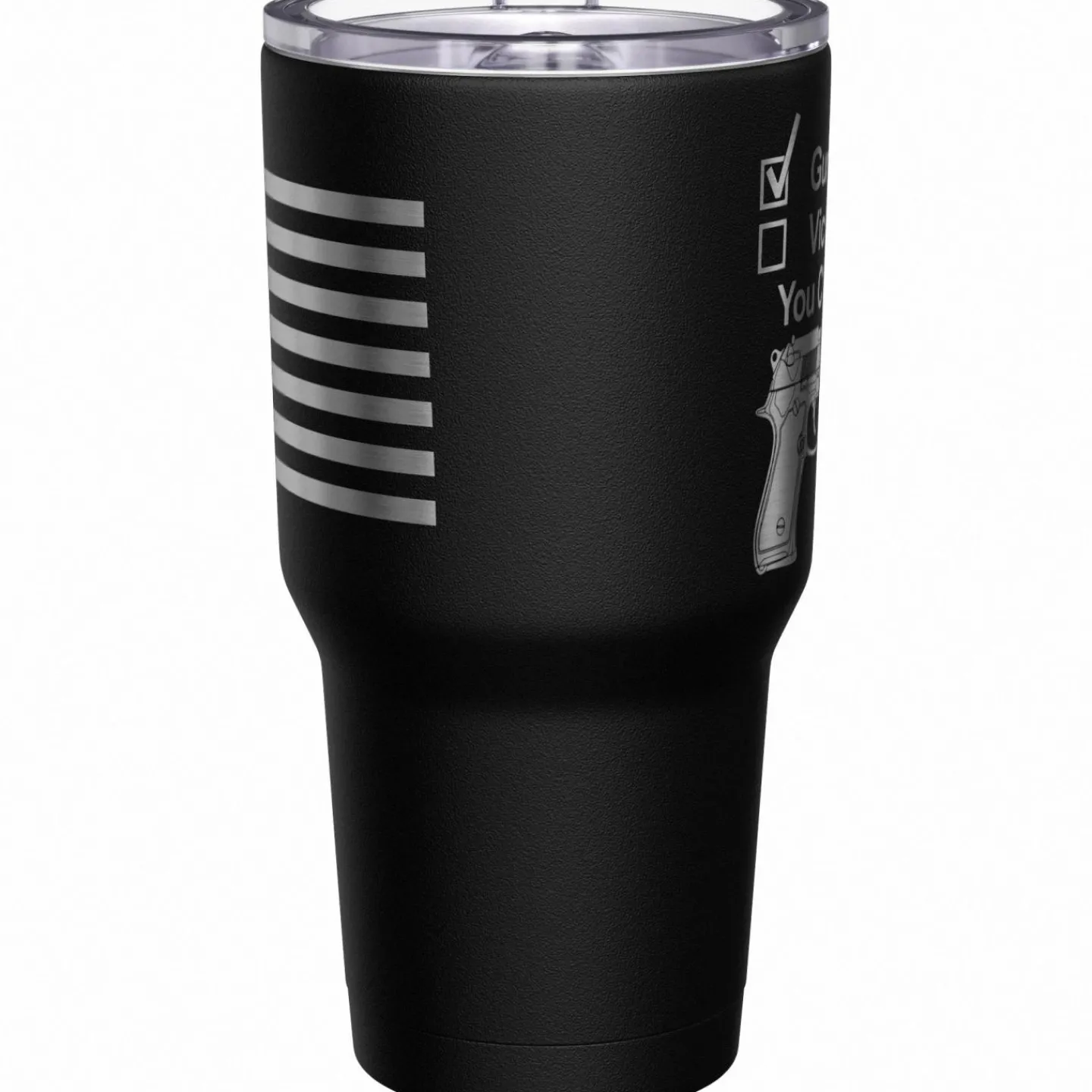 We The People Holsters Gun Owner or Victim? You Choose Stainless Steel Tumbler Discount
