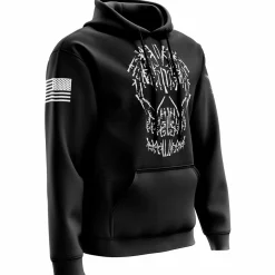 We The People Holsters Gun Skull Hoodie Black Outlet