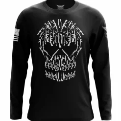 We The People Holsters Gun Skull Long Sleeve Shirt Black Best