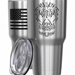 We The People Holsters Gun Skull Stainless Steel Tumbler Best