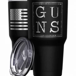 We The People Holsters G-U-N-S Stainless Steel Tumbler New