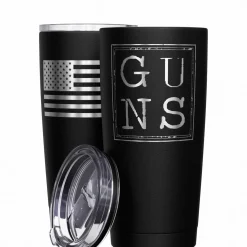 We The People Holsters G-U-N-S Stainless Steel Tumbler New