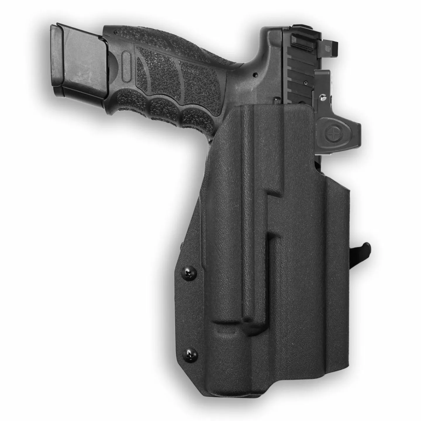 We The People Holsters Heckler & Koch VP9L OR with Surefire X300U-A Light Red Dot Optic Cut OWB Holster Best