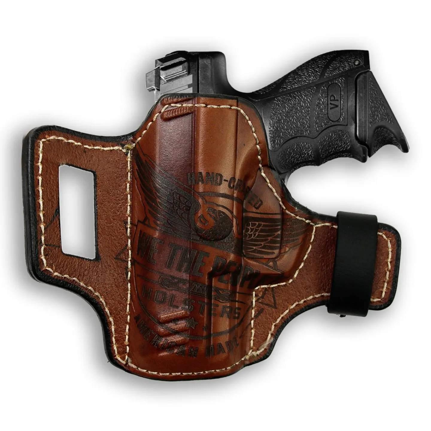 We The People Holsters Heckler & Koch VP9SK Independence Leather OWB Holster Clearance