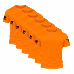 We The People Holsters Performance Shirt Bundle (6 Pack) Hi Vis Orange Clearance