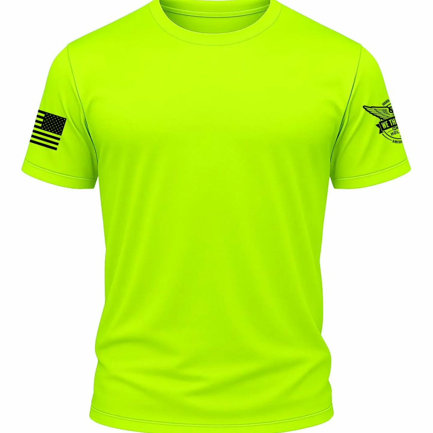 We The People Holsters Performance Shirt Hi Vis Yellow Best