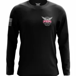 We The People Holsters Hold The Line - Fire Rescue Long Sleeve Shirt Black New