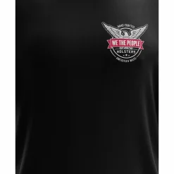 We The People Holsters Hold The Line - Fire Rescue Short Sleeve Shirt Black Hot