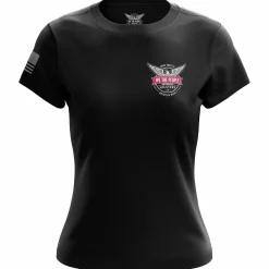 We The People Holsters Hold The Line - Fire Rescue Women's Short Sleeve Shirt Black Hot