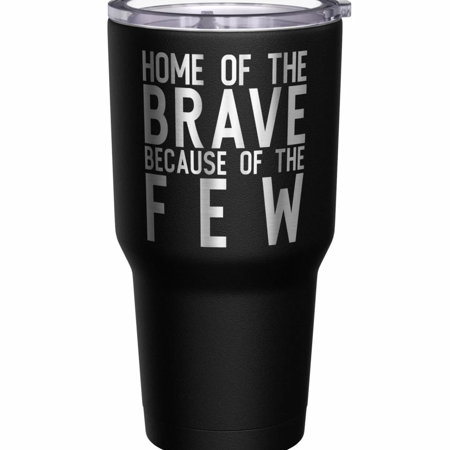 We The People Holsters Home of the Brave + American Flag Stainless Steel Tumbler Hot