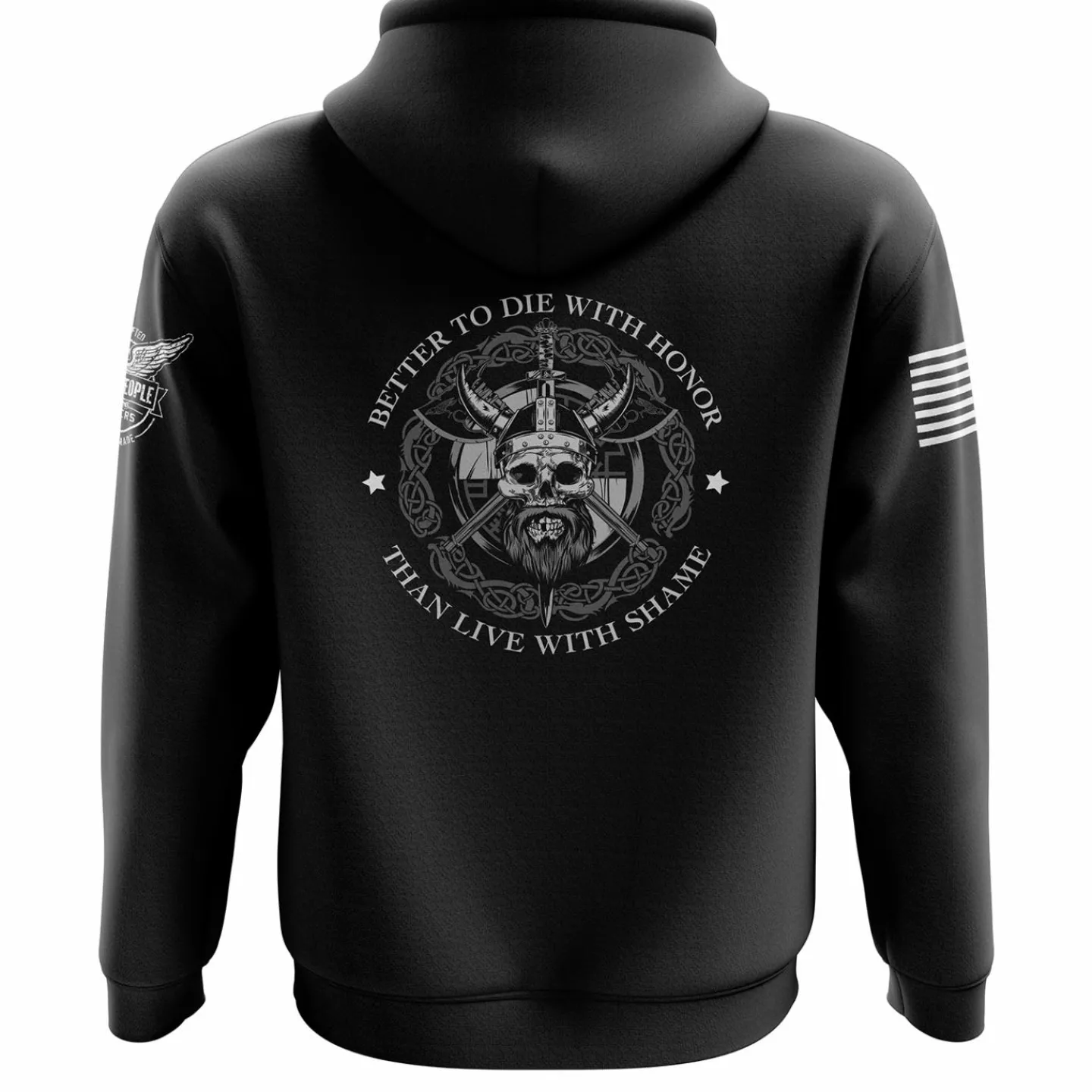 We The People Holsters Honor Before Shame Hoodie Black Hot